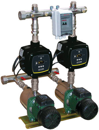 GRUPPO 2 EURO  A.D. 50/50 M INVERTER 1.36HP+1.36HP POMPE ORIZZ.